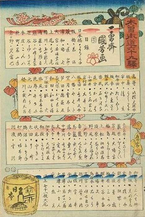 Kuniyoshi -  69 Stations of the Kisokaid (S74