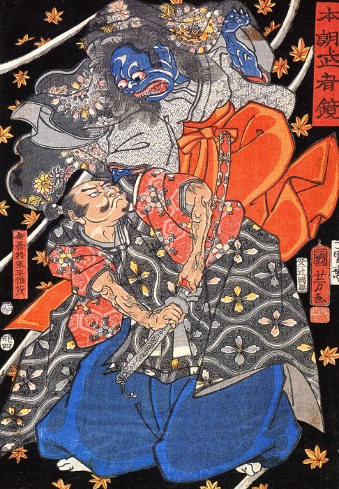 Kuniyoshi - Mirror of Warriors of Our Country (S87