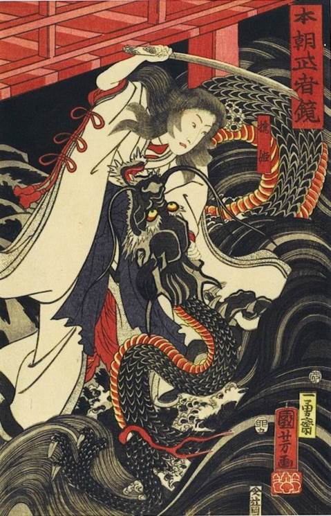 Kuniyoshi - Mirror of Warriors of Our Country (S87