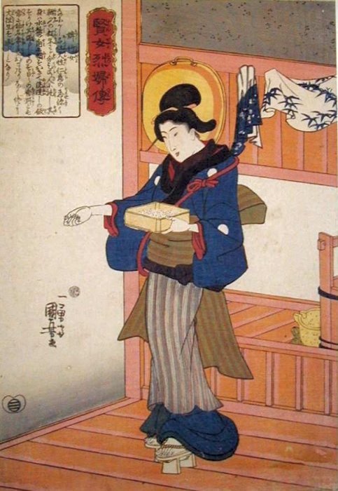 Kuniyoshi - Stories of Wise Women & Faithful Wives (S20