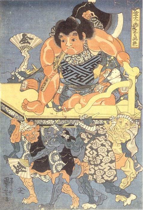 Kuniyoshi - Set of Kintar (S12