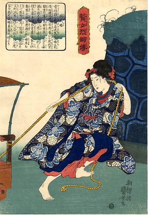 Kuniyoshi - Stories of Wise Women & Faithful Wives (S20